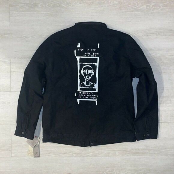 Custom Movie Levi's Jacket Black Men's Large‎